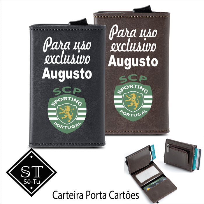 Wallet for exclusive Sporting use